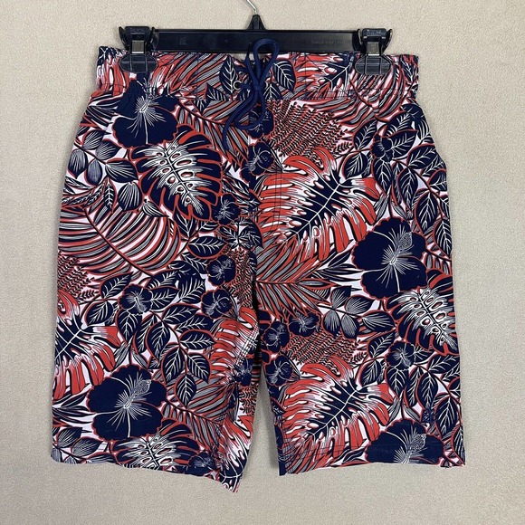 Coolibar Swim Trunk Mens S Multicolor Lined Elastic Waist Drawstring Regular Fit - Picture 1 of 12